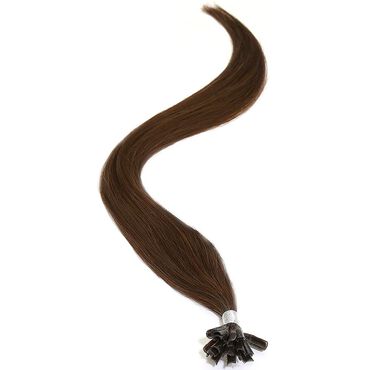 American Pride U-TIP Human Hair Extensions - 2 Brownest Brown 18