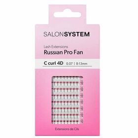 Salon System Lash Extensions ProFan C-Curl 4D 8-13mm