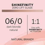 Wella Professionals Shinefinity Zero Lift Glaze - 06/0 Natural Dark Blonde 60ml