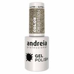 Andreia Professional Gel Polish OB1 Golden glitter, 10.5ml
