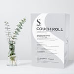 S-PRO 2-Ply Couch Roll 40m, 20" 100 Perforated Sheets, Pack of 9