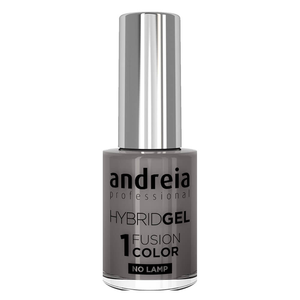 Andreia Professional Hybrid Gel Nail Polish - Fusion Color H4 Dark Grey, 10.5ml