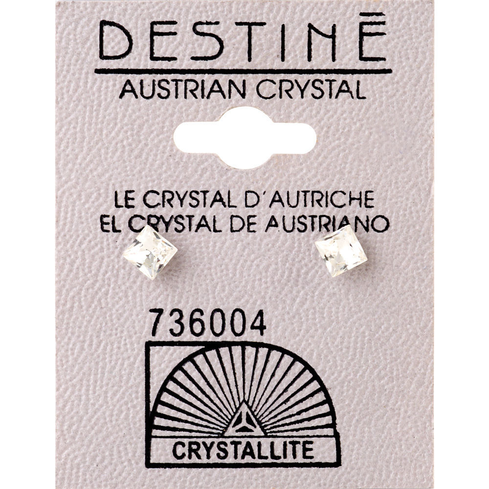 Destine austrian top crystal earrings