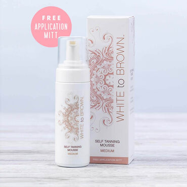 Whitetobrown Self Tanning Mousse Medium 150ml