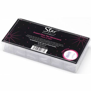 Star Nails Tips Crystal Clear Masterpack Pack of 360