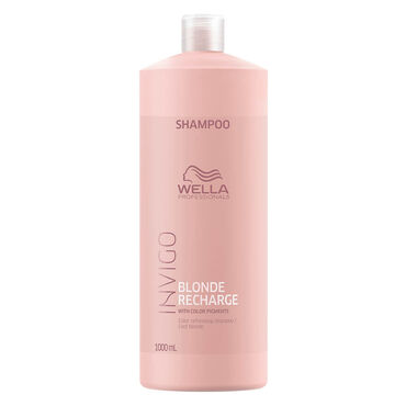 blonde shampoo wella 1000ml invigo recharge professionals cool salon services