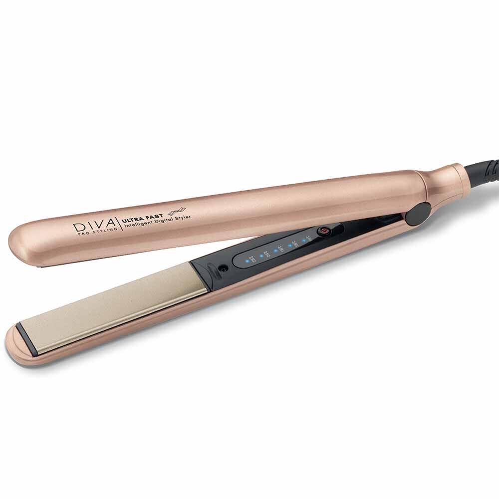 Diva Professional Styling Ultra Fast Intelligent Digital Styler Rose Gold Edition