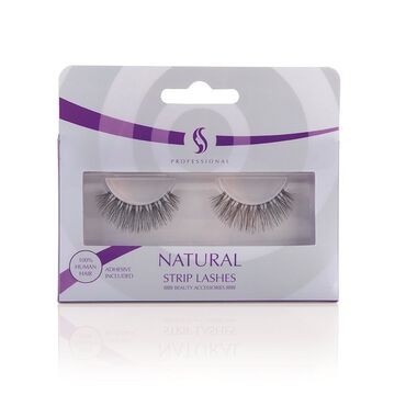 S Professional Natural Strip Lashes