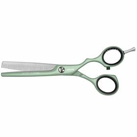 Jaguar White Line Pastell Plus Offset 40 Matcha Green Texturing Thinning Scissors 5.5"