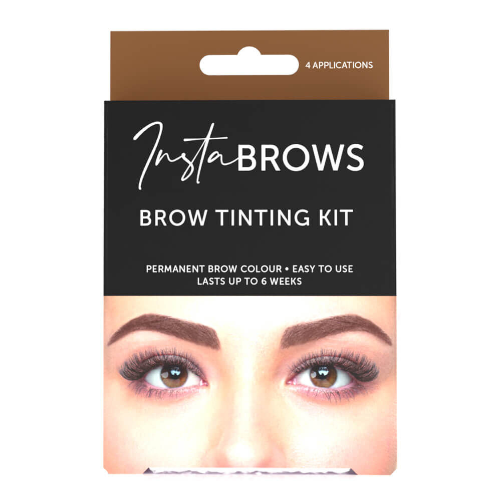 Eyebrow dye shop kit