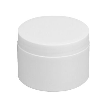 Beauty Express White Jar with Lid 100g