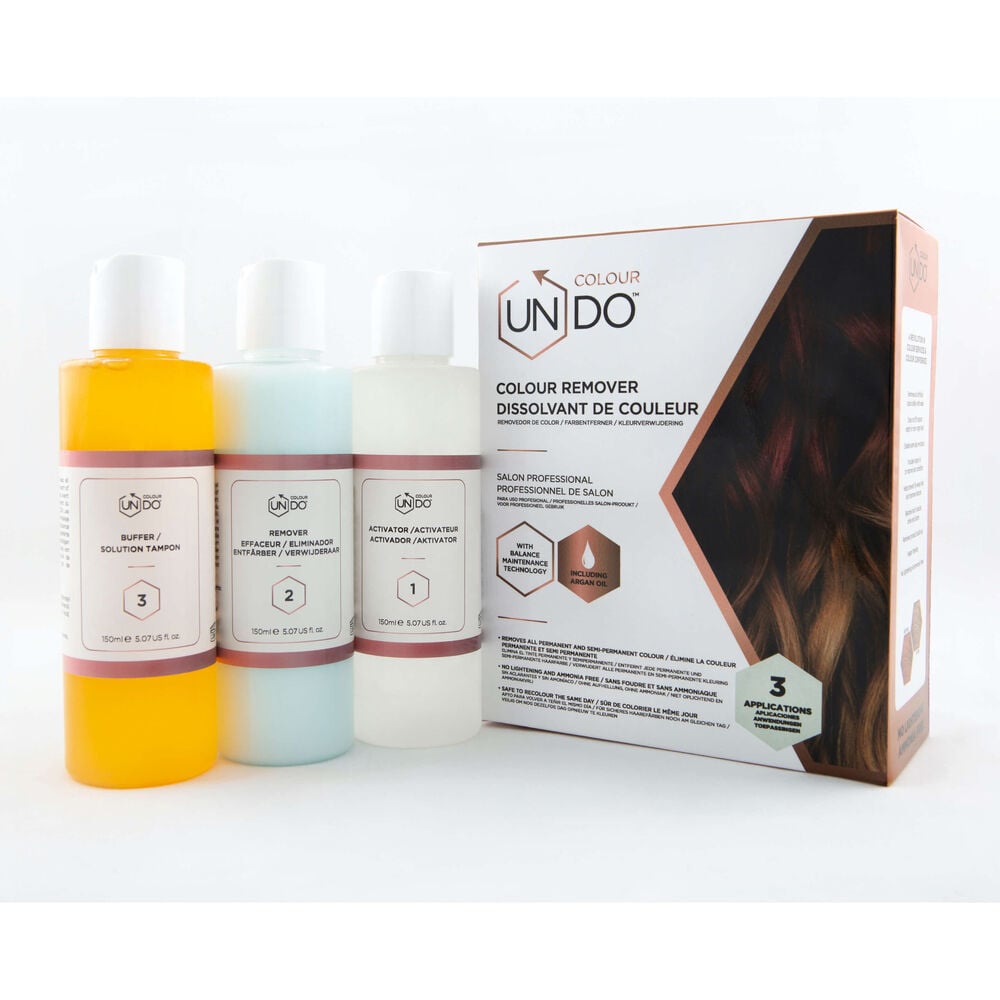 Colour Undo Hair Colour Remover, 3 Application Kit | Colour Removers | Salon Services Colour Undo Hair Colour Remover, 3 Application Kit | Colour Removers | Salon Services