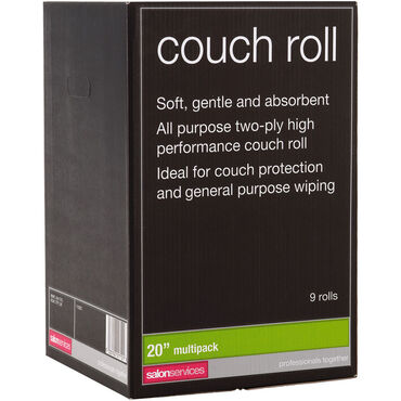 Salon Services Couch Roll 20 Inch - 9 Pack