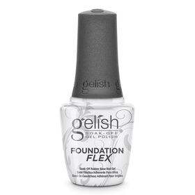 Gelish Foundation Flex Soak Off Rubber Base Nail Gel - 15ml
