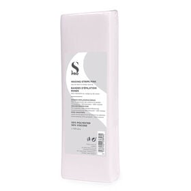 S-PRO Paper Face and Body Wax Strips - Pack of 100