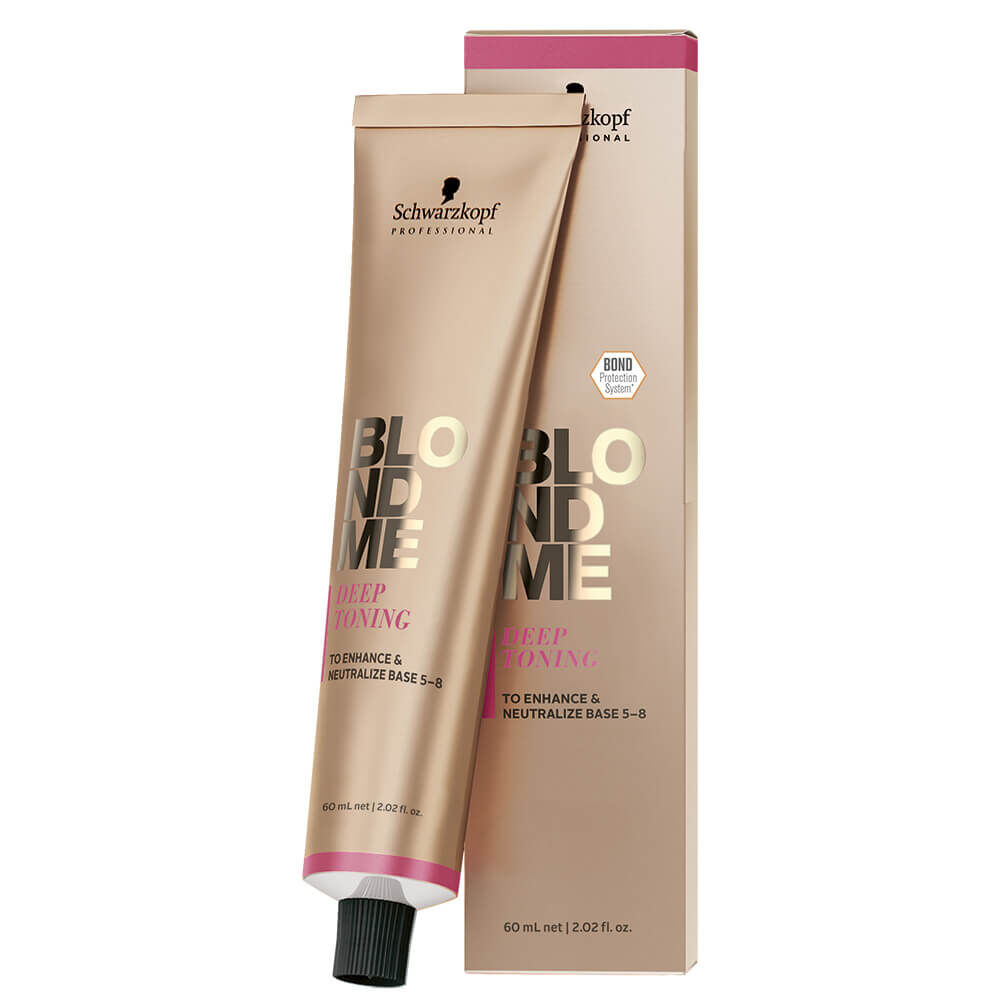 Schwarzkopf Professional BlondMe Deep Toning Permanent Hair Colour - Deep Chestnut 60ml