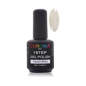 Chroma Gel One Step Gel Polish - French White 15ml