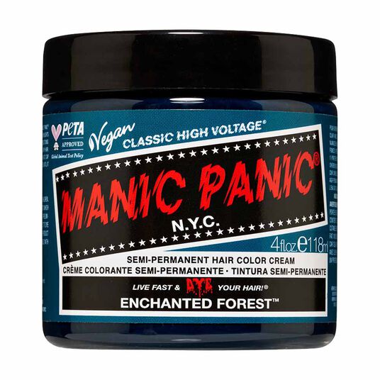 Manic Panic High Voltage Semi Permanent Hair Colour Cream - Enchanted Forest 118ml