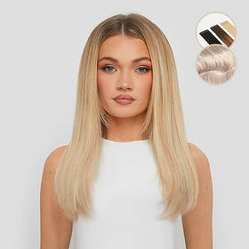 Beauty Works Celebrity Choice Slimline Tape Human Hair Extensions 16 Inch - Pure Platinum 48g