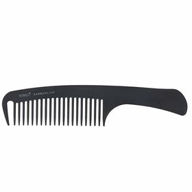 Sibel Black Plastic Tail Comb 20.1cm
