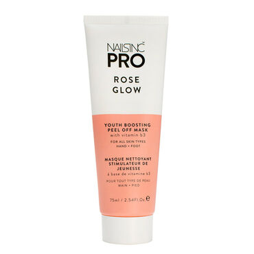 Nails Inc Pro Rose Glow Peel Off Mask 75ml