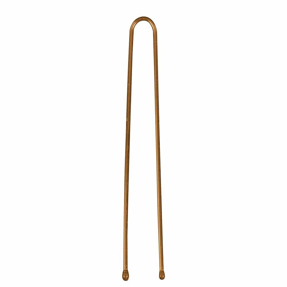 Sibel Metal Straight Bobby Pins 70mm, Brown, Pack of 500