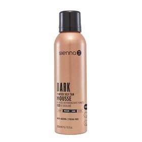 Sienna X Dark Tinted Self Tan Mousse 200ml