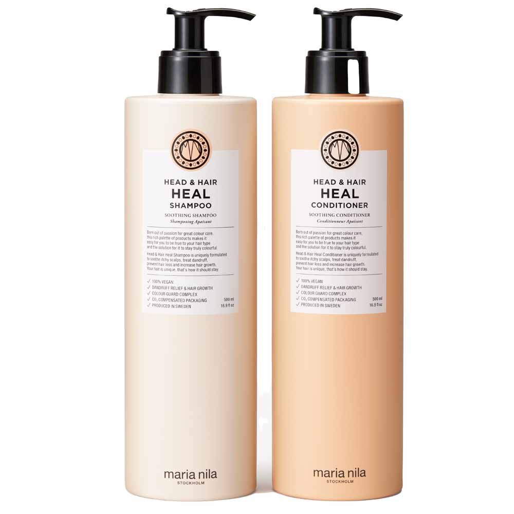 Maria Nila Heal Shampoo & Conditioner Duo, 2x 500ml