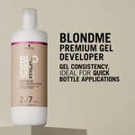 Schwarzkopf Professional BlondMe Premium Gel Glow Toner Developer - 2% 7 Vol 1l