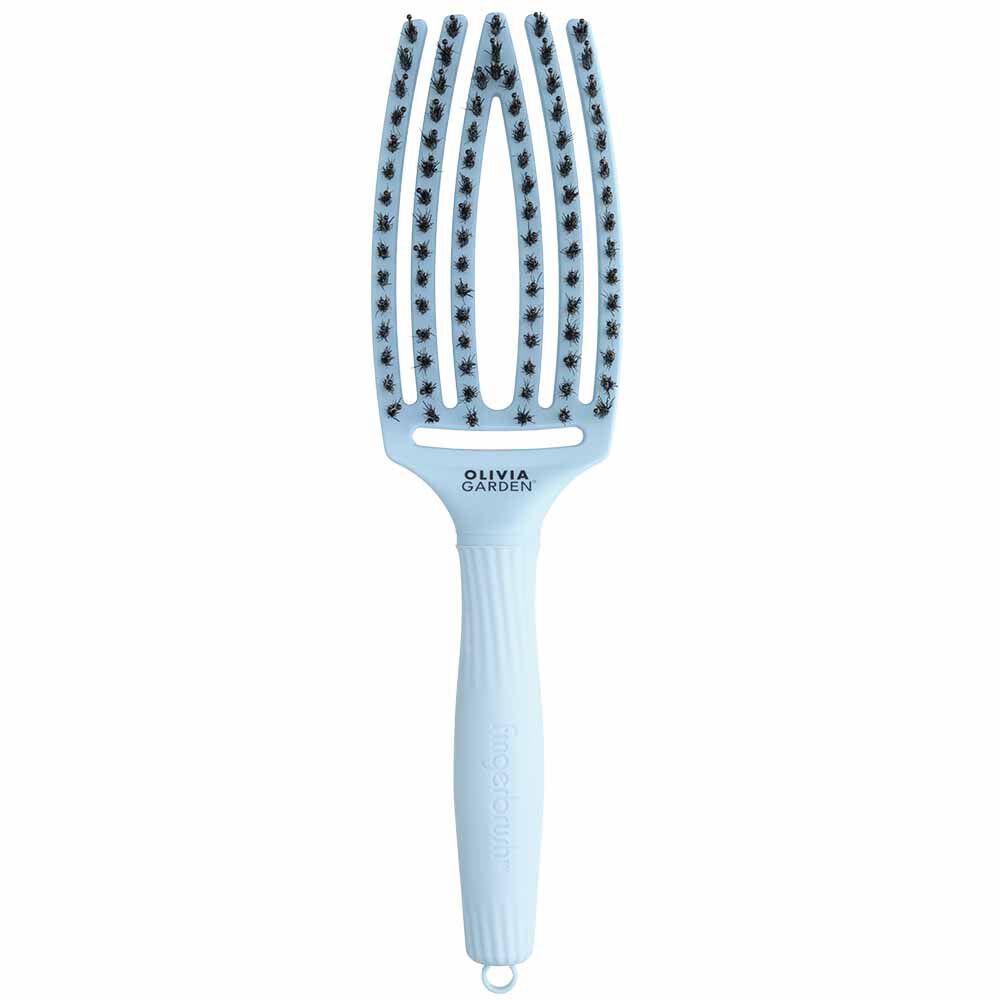 Olivia Garden Fingerbrush Care Hairbrush Blue