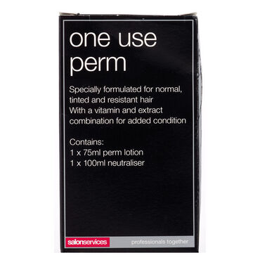 Salon Services One Use Perm