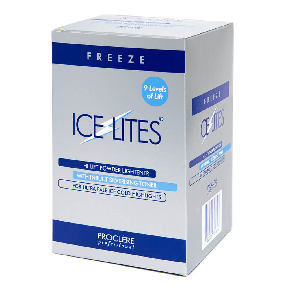 Proclere Freeze Ice Lites Hi Lift Powder Lightener Bleach 400g