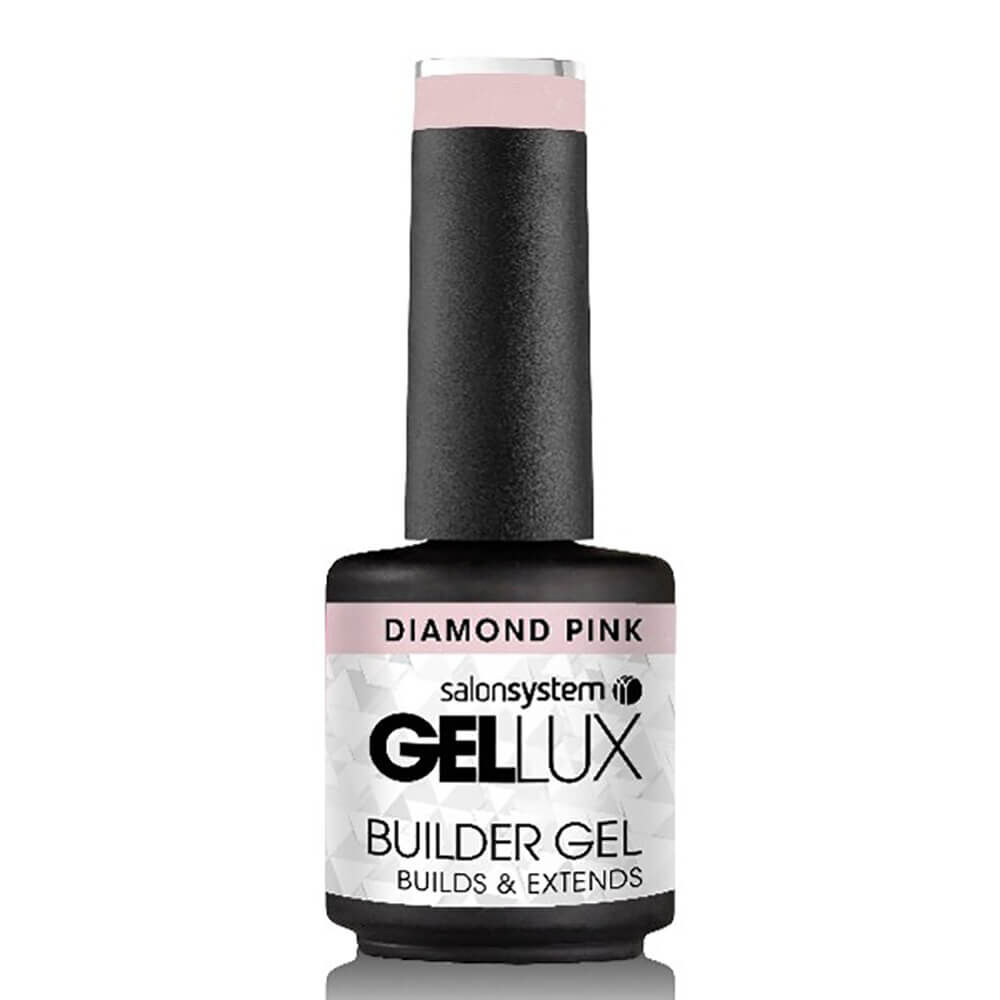 Gellux Builder Gel - Diamond Pink 15ml