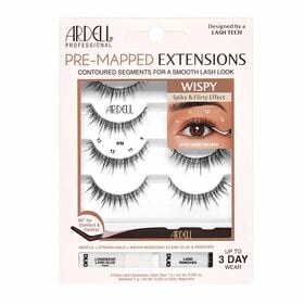 Ardell Pre-Mapped Lash Extensions Wispy Pack of 4