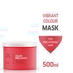 Wella Professionals Invigo Color Brilliance Mask Fine/Normal 500ml