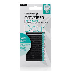 Marvelash D Curl 0.20 Volume Ellipse Double Tip, 8,9,10,11,12,13,14mm