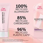 Wella Professionals Shinefinity Zero Lift Glaze - 09/65 Cool Pink Shimmer 60ml