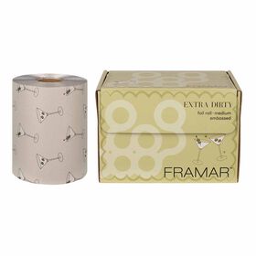 Framar Extra Dirty, Medium Embossed Hair Foil Roll 320 ft.