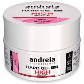 Andreia Professional Hard Gel 2 In 1 - High Viscosity Pink 22gr