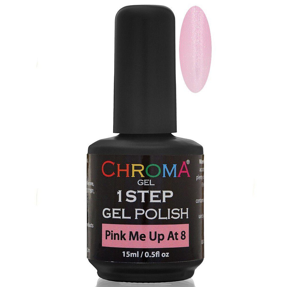Chroma Gel One Step Gel Polish - Pink Me Up @ 8 15ml