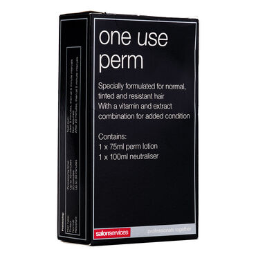 Salon Services One Use Perm
