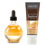 Cuccio Naturale Milk & Honey Cuticle Oil & Hydrating Butter Hydration Essentials Kit