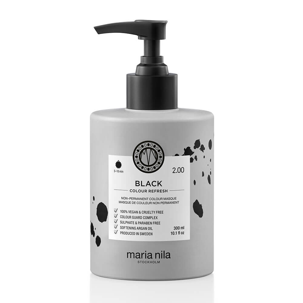 Maria Nila Colour Refresh - Black 2.00 300ml