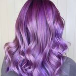 Crazy Color Semi Permanent Hair Colour Cream - Hot Purple 100ml