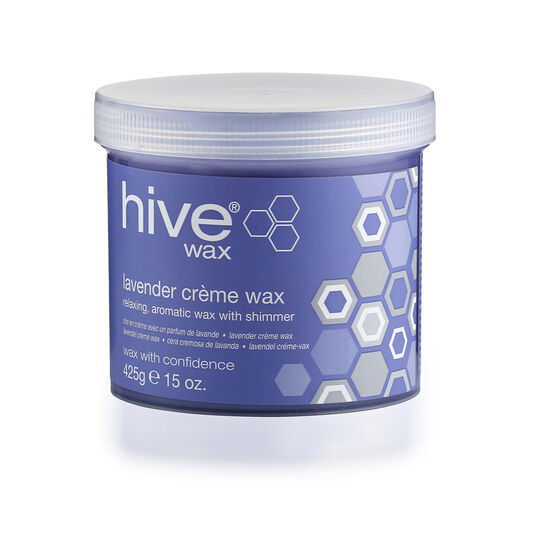 Hive of Beauty Lavender Shimmer Cr&egrave;me Wax 425g