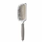 Olivia Garden Expert Rectangular Hair Brush White & Grey