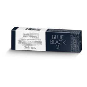 Professional Beauty Systems Eyelash and Eyebrow Tint - Blue/Black 20ml