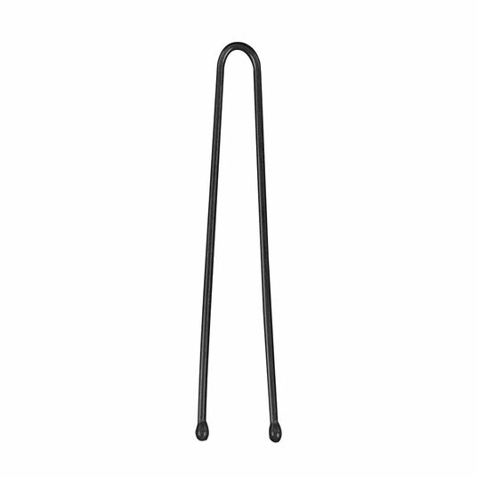 Sibel Metal Straight Bobby Pins 50mm, Black, Pack of 500