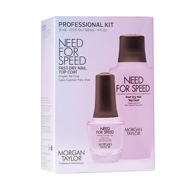 Morgan Taylor Essentials Need For Speed Top Coat Professional Kit