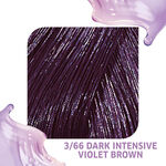Wella Professionals Colour Fresh Semi Permanent Hair Colour - 3/66 Dark Intensive Violet Brown 75ml